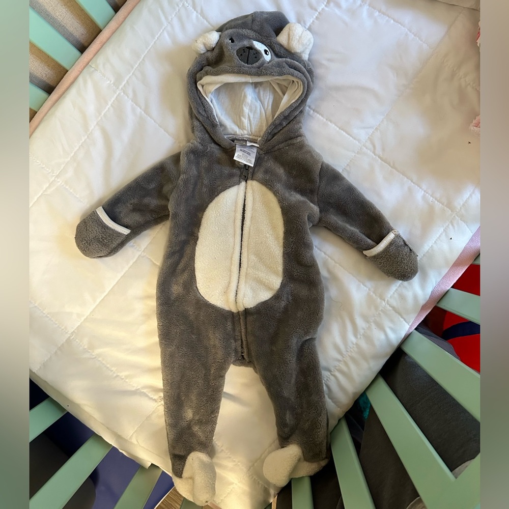 Baby Mack 0-3 Month Puppy Baby Bunting Footies